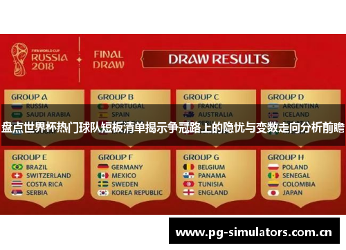 盘点世界杯热门球队短板清单揭示争冠路上的隐忧与变数走向分析前瞻